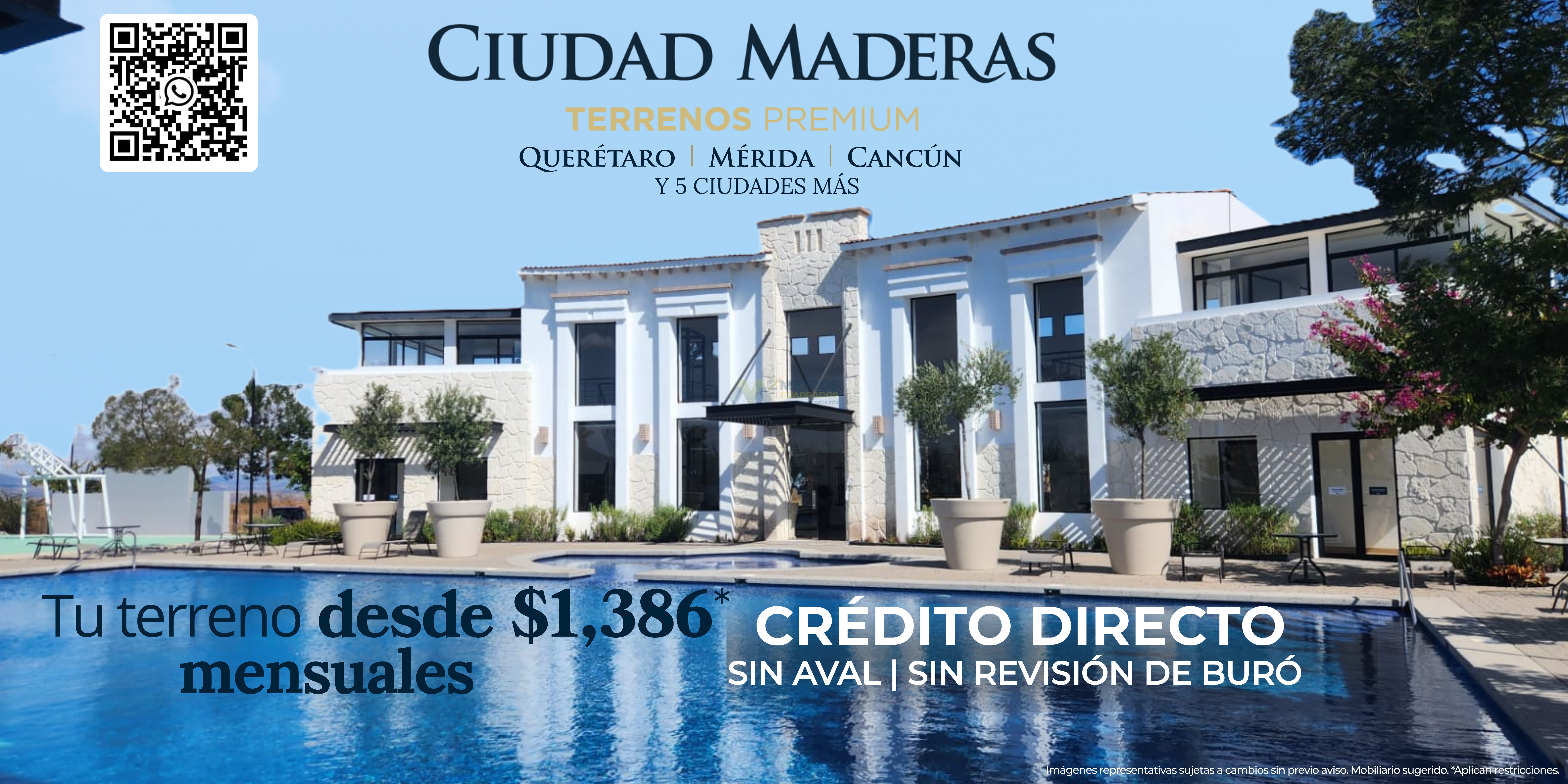 CIUDAD MADERAS Terrenos Premium