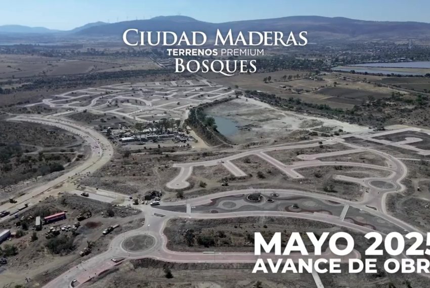 Ciudad Maderas Bosque- Avance de Obra Mayo 2025 - frame at 0m12s