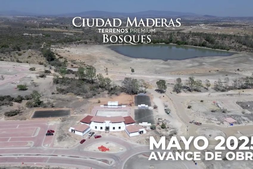 Ciudad Maderas Bosque- Avance de Obra Mayo 2025 - frame at 0m29s