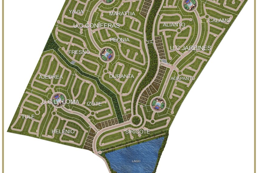 Plano_master_Ciudad Maderas Privada Bosques_001